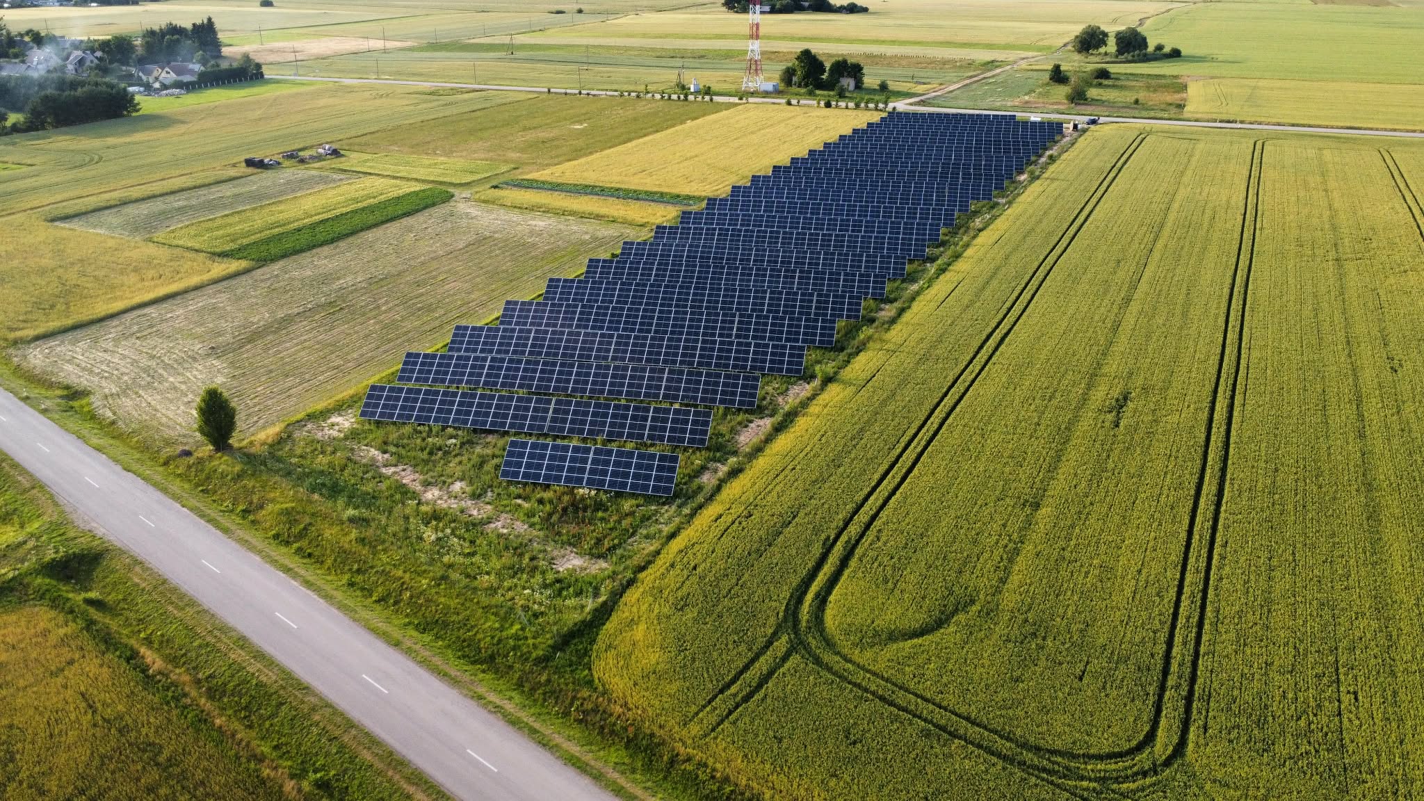 800 kW Saulės parko projektavimas ir įrengimas